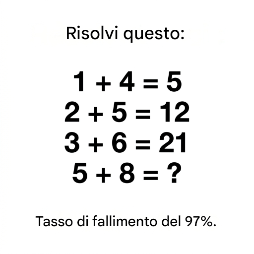 A questo punto… nessuno ha trovato un’altra soluzione… Guarda il primo commento 👇
