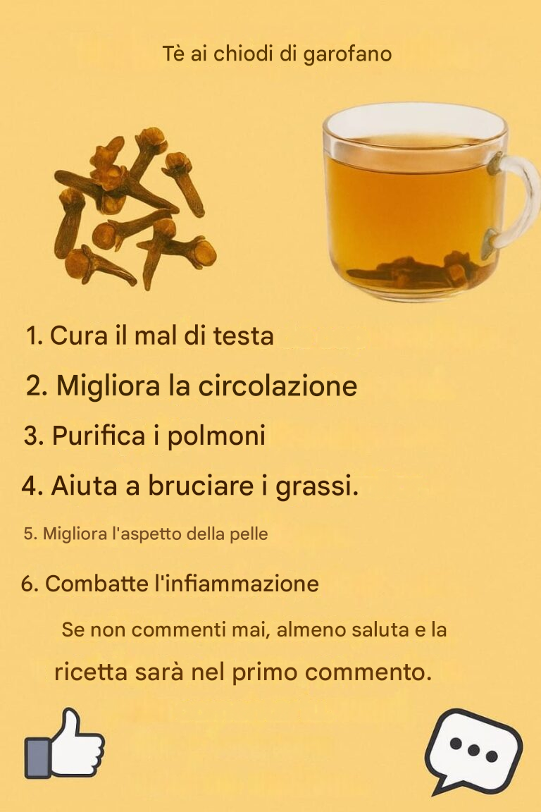 Tè ai chiodi di garofano: benefici per la salute e ricette casalinghe🌿
