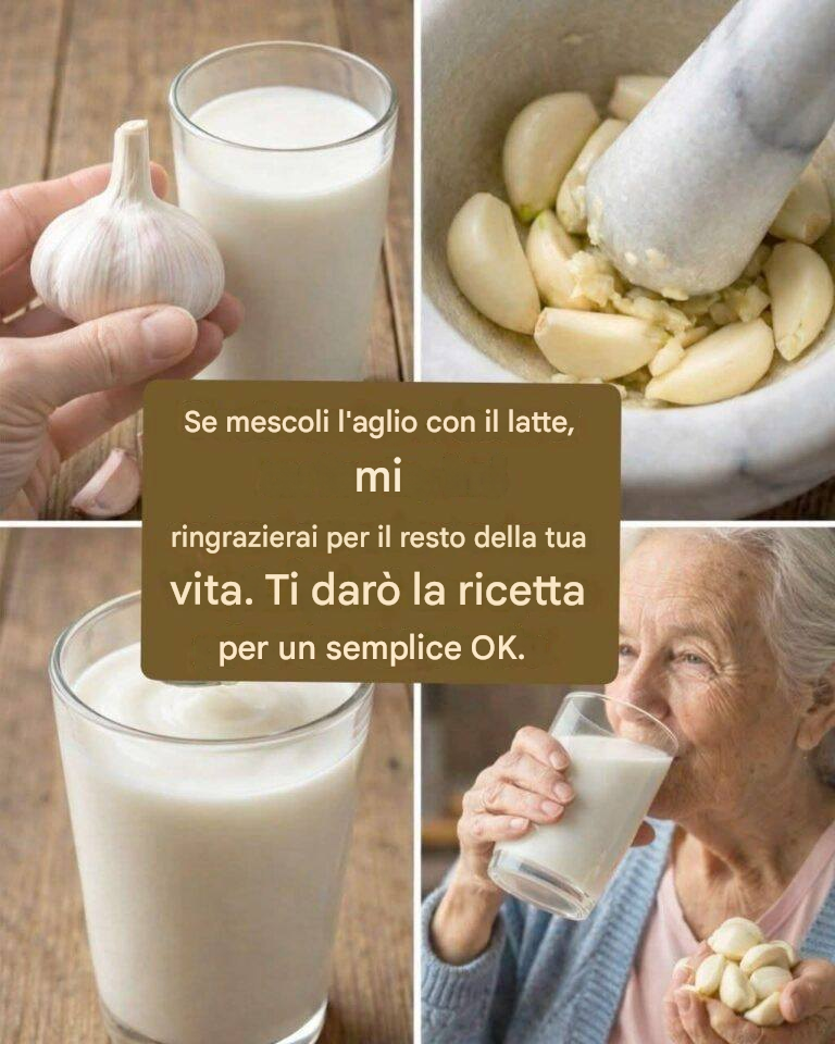 Aglio con latte: la semplice “ricetta” che addolcisce il sapore, riscalda lo stomaco e può salvare le vostre serate fredde Nei commenti